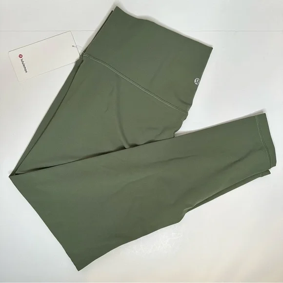 Lululemon | Align High Rise Legging 28 inch Inseam | Green Twill - Picture 5 of 10